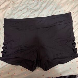 Women's Black Bikini Shorts